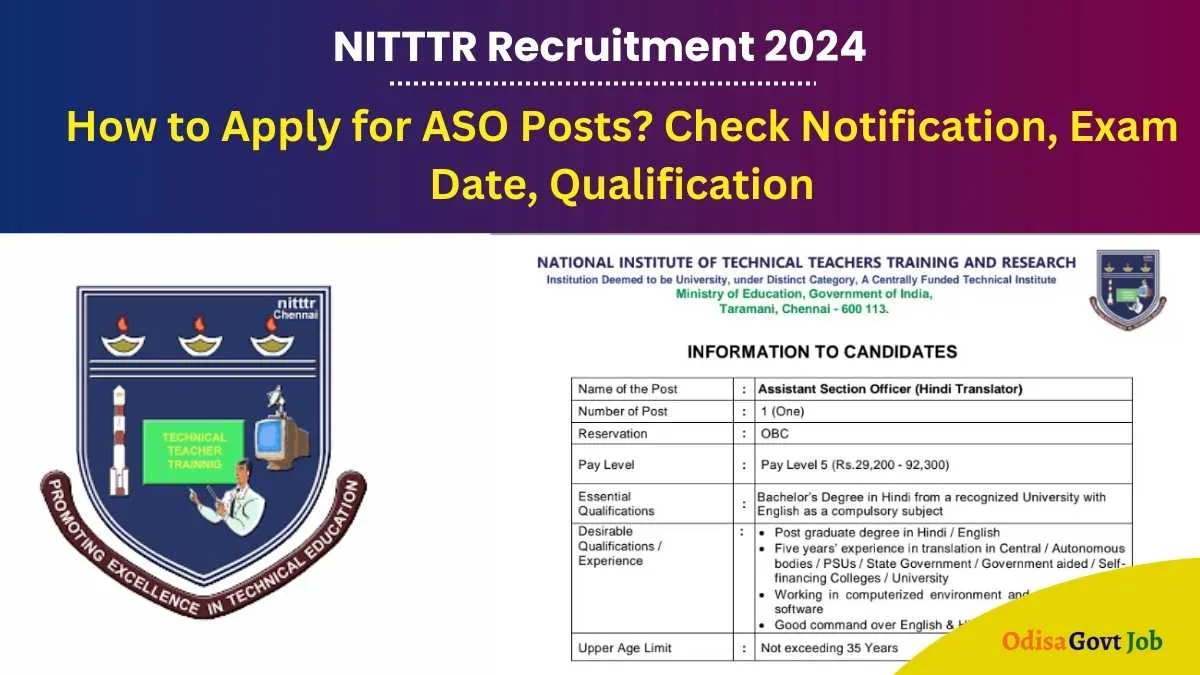 NITTTR Recruitment 2024